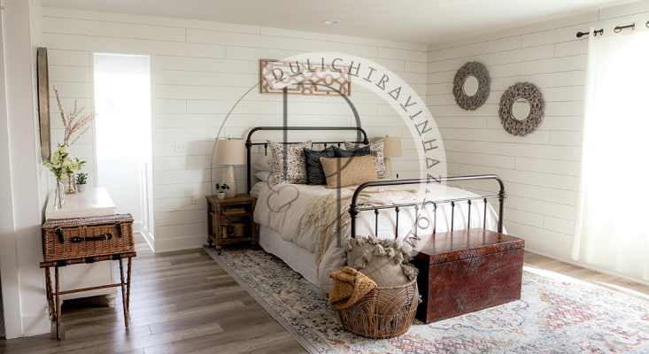 Farmhouse bedroom ideas